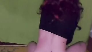 My jaw-dropping white spread out trousers