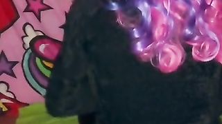 Wrecked my white stocking to rail my 12 inch monster