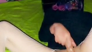 Wrecked my white stocking to rail my 12 inch monster