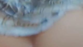 Trap white femboy jerks with a faux-cock