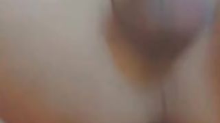 Trap white femboy jerks with a faux-cock