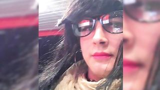 Crossdresser french marvelous street sissy station