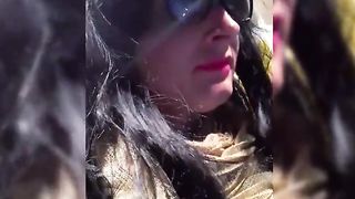 Crossdresser french marvelous street sissy station