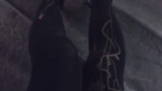 【月野ゆめ】服　人前女装露出オナニー　1