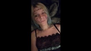 Sissy Penalizes Herself With Shock Vibrator For Her Sir