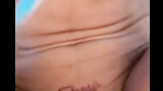 Sissy MJ's Purity Juggles While She Rails Parent's Xxl Man Meat