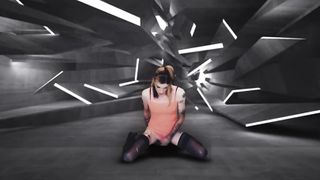 Trans Rails Futuristic Dungeon Space Pink Cigar