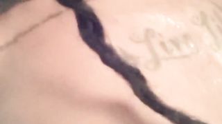 My gf La Nefertiti Perkins likes wiggling her raw butt and frolicking water sports