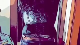 Crimson Silk Mittens...Librarian Bitch...Hooking on highway...