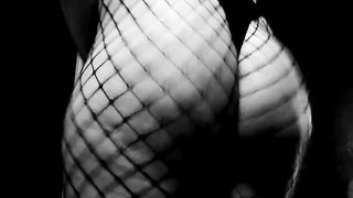 Dancing Faggot Super-Fucking-Hot Xxl Shoes and Fishnets FTM Softcore