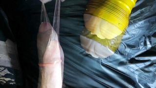 Femboy plumb humid slit Fleshlight and loves and spunk and climax total movie