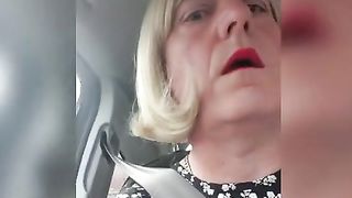 sissy vulva at the shops