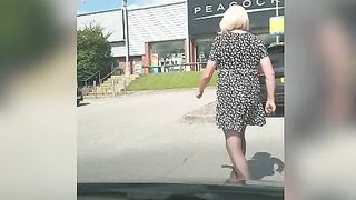 sissy vulva at the shops