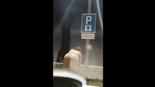 Vicky TRANSSEXUAL ist waiting for the instruct - no kink, just groping