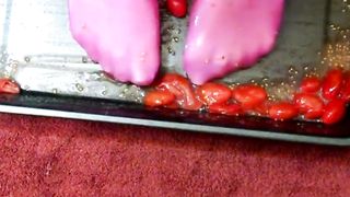 Compilation just my nylon caked soles, footwear. Dry moist mess.