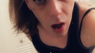 Trans Princess Wanks Her Shemeat