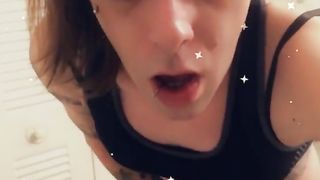 Trans Princess Wanks Her Shemeat