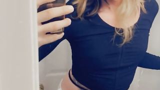 Pretty Transgirl Stiffy Taunt