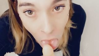 Pretty Transgirl Stiffy Taunt