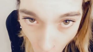 Nice Transgirl Luvs To Gargle Prick