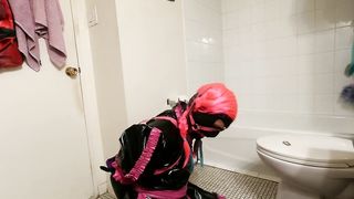 Sissy Maids Shower Restrain Bondage