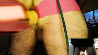 2 gutless clity standing jizz shots