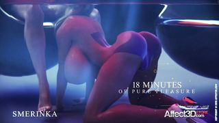 Hard Dicks Night - 3D Futanari Animation