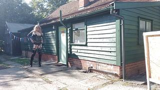 Transgender Princess Outdoors in vinyl