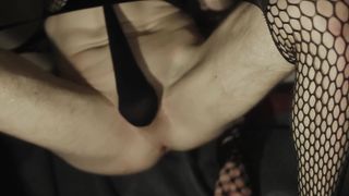 Loo teaches his widely opened rump with 2 and trio playthings at once