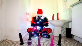 Christmas Morning Self Restrain Bondage Joy