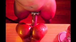 Trans dame bangs twat lady