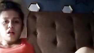 Catriona&Pablo JerkCam#2: My Sweetheart Slut Tgirl Masturbate her Immense lollipop and lick her Jism