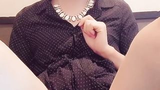 Movies making onanism with a chick's idolize Bob hair