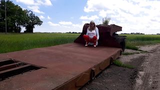 She-Male on a Trailer