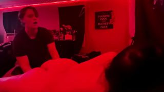 Girlfriend gets drilled by trans boyfriend