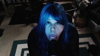 Mykella Gargling a Fuck Stick POINT OF VIEW