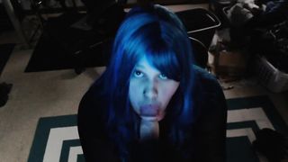 Mykella Gargling a Fuck Stick POINT OF VIEW