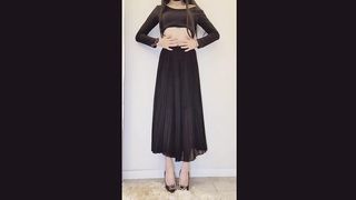 Transgender Princess sissy solyeee vid