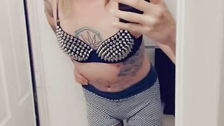 Trans Woman Flashing Her Figure