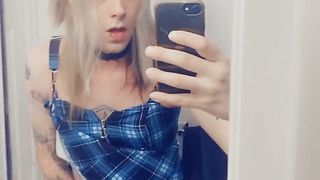 She loves to observe herself