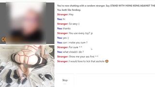 Pleasuring a scorching internet dude - reupload