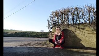 T-Model Toying By the Roadside