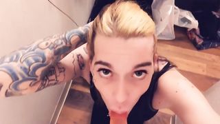 Pretty Yoga Stunner Luvs Wrapping Her Lips Around Shaft