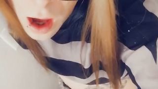 Inviting Transgirl Wants To Inhale Your Man Sausage