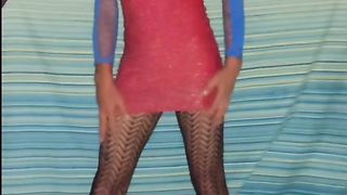 ZZs off to the races giddyupp in my crimson sundress