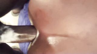 dark chocolate fuckpole deep in my humid t-cooch