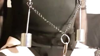 Kinky maso slut remote e stim CBT October 12 2021 part 1