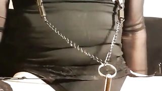 Kinky maso slut remote e-stim CBT October 14 2021 part 1