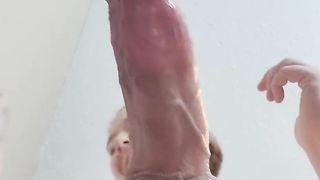 Good-Sized Penis Trans Gal Finishes Off On Your Face