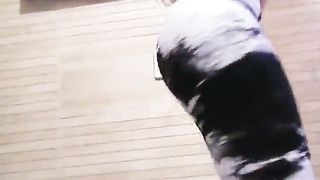 she-creature in christmas sensuous in a club